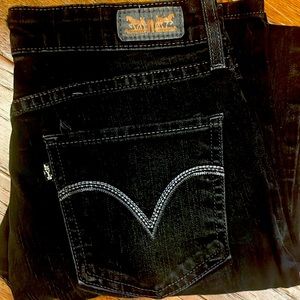 Levi’s Jeans Black Midrise Skinny